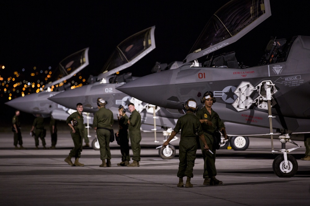 Avengers assemble: Marine Corps, Air Force F-35s come together for ground-breaking exercise