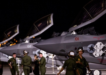Avengers assemble: Marine Corps, Air Force F-35s come together for ground-breaking exercise
