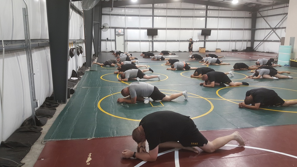 22 Soldiers attend 364th ESC’s Warrior Fit Camp at Camp Parks