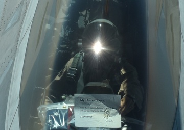 380 AEW commander flies final flight in support of fight against ISIS