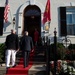 SD attends Marine Barracks sunset parade