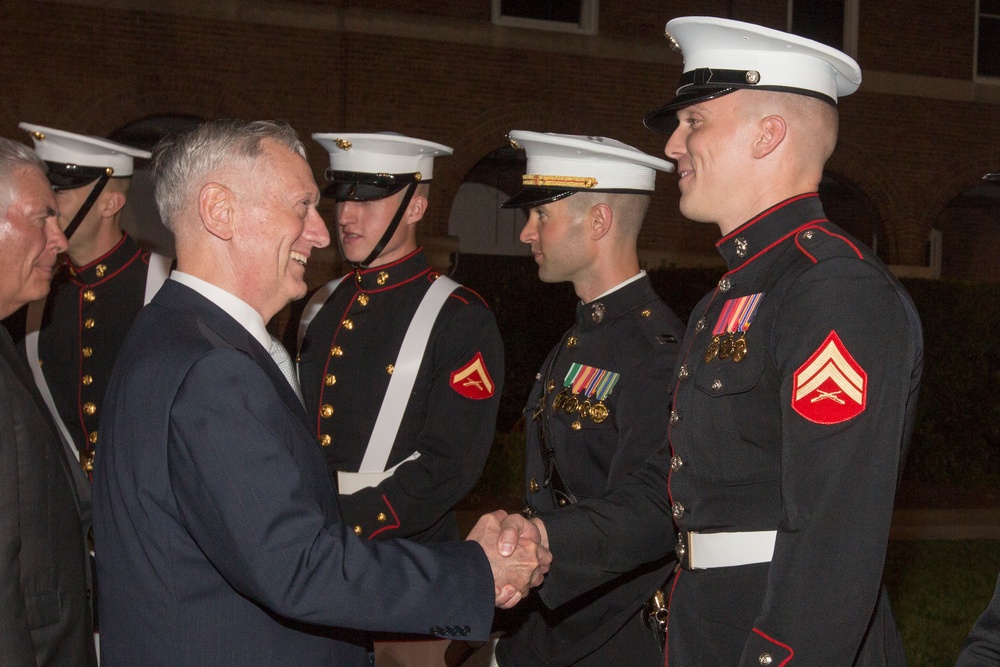 SECDEF Evening Parade