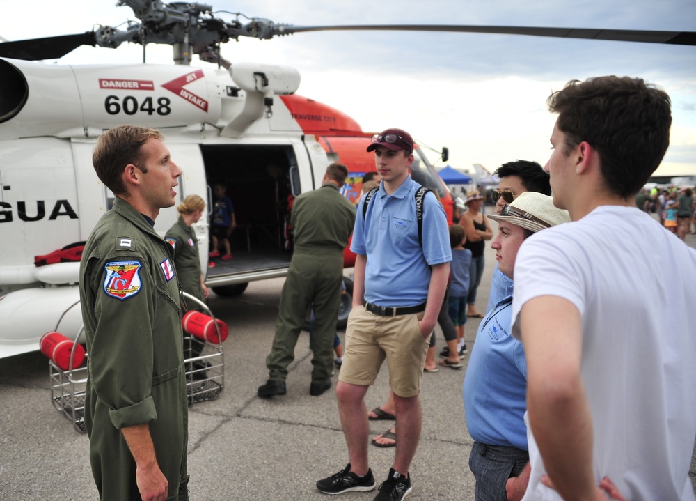 Air Station Traverse City hosts open ramp to kick-off National Cherry Festival