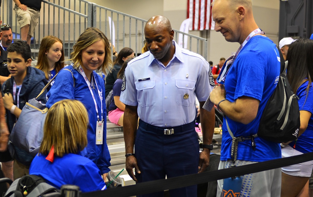 AF leaders meet with 2017 Warrior Games athletes