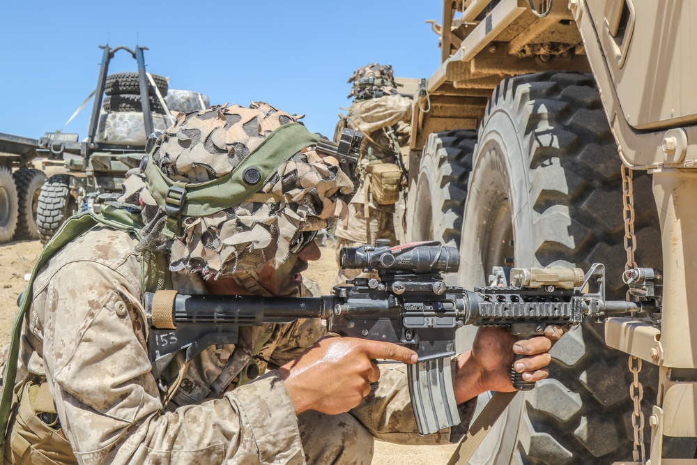 Blackhorse Assaults Alpine Pass