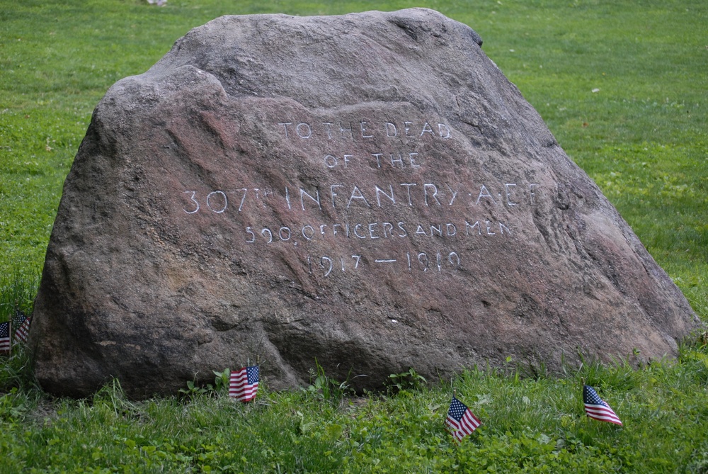 WW1 Centennial ceremony in Central Park, New York