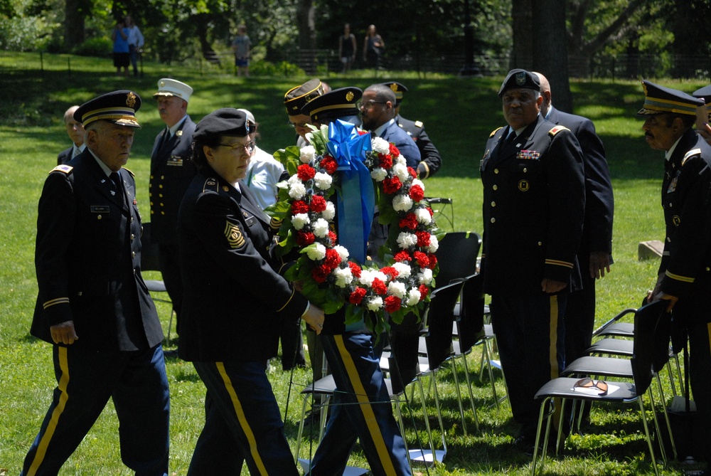 WW1 Centennial ceremony in Central Park, New York