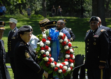 WW1 Centennial ceremony in Central Park, New York