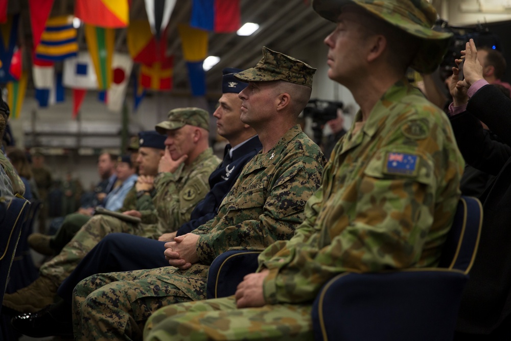 Opening Ceremony for Talisman Sabre