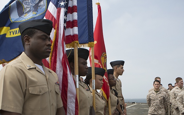 Marines, Sailors celebrate Independence Day observance