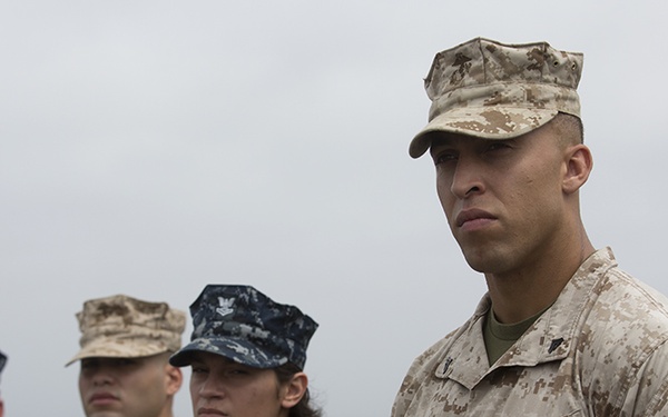 Marines, Sailors celebrate an Independence Day observance