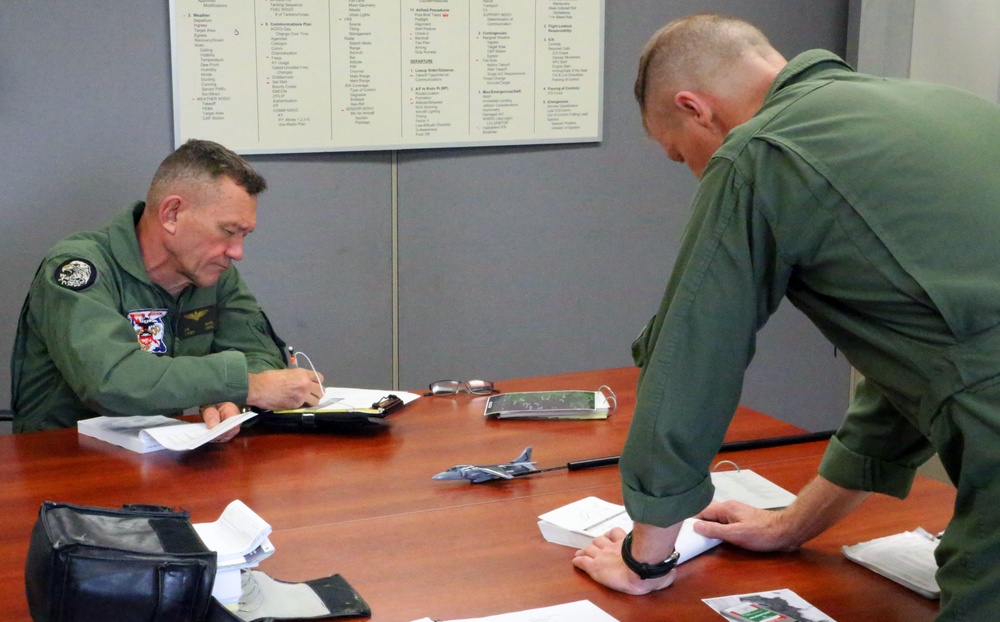 DCA flies above MCAS Cherry Point