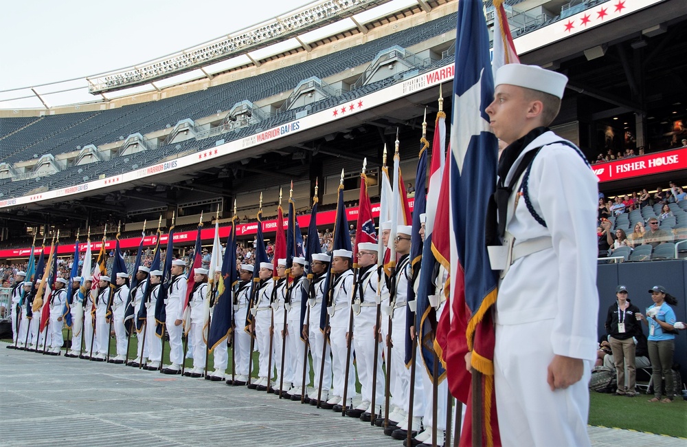 Navy Recruits Participate in DoD Warrior Games Opening Ceremony