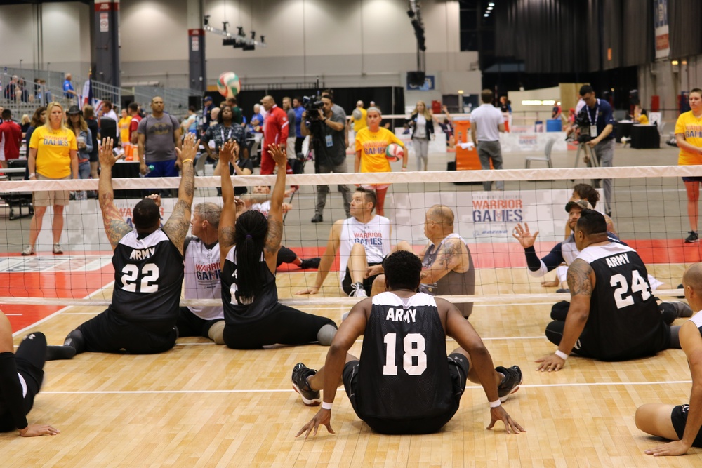 Sitting Volleyball Day 1