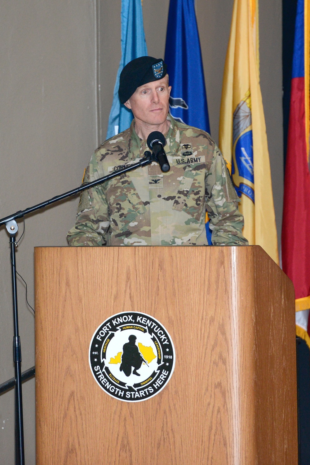 USA MEDDAC Fort Knox Change of Command