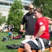 Field Event Practice at Soldier Field