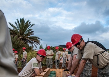 200th RED HORSE Squadron conducts IRT mission in Hawaii