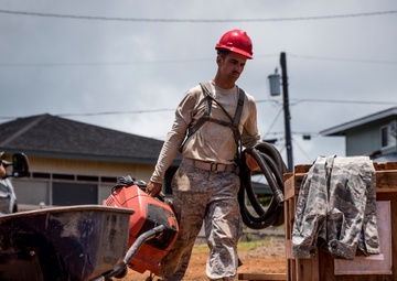200th RED HORSE Squadron conducts IRT mission in Hawaii