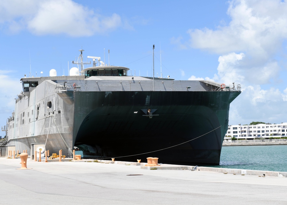 USNS Spearhead (T-EPF 1) Arrives in Key West