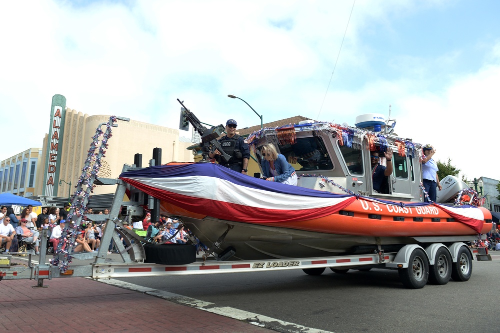Coast Guard honored in Alameda Fourth of July Parade