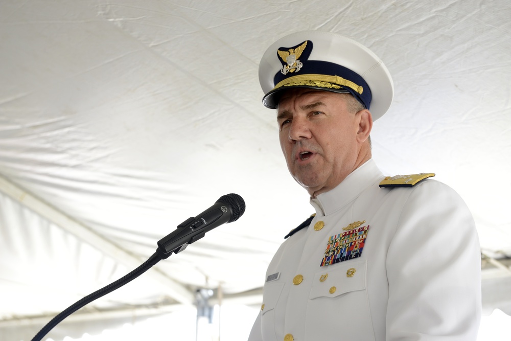 Coast Guard Cutter Benjamin Dailey Commissioning Ceremony