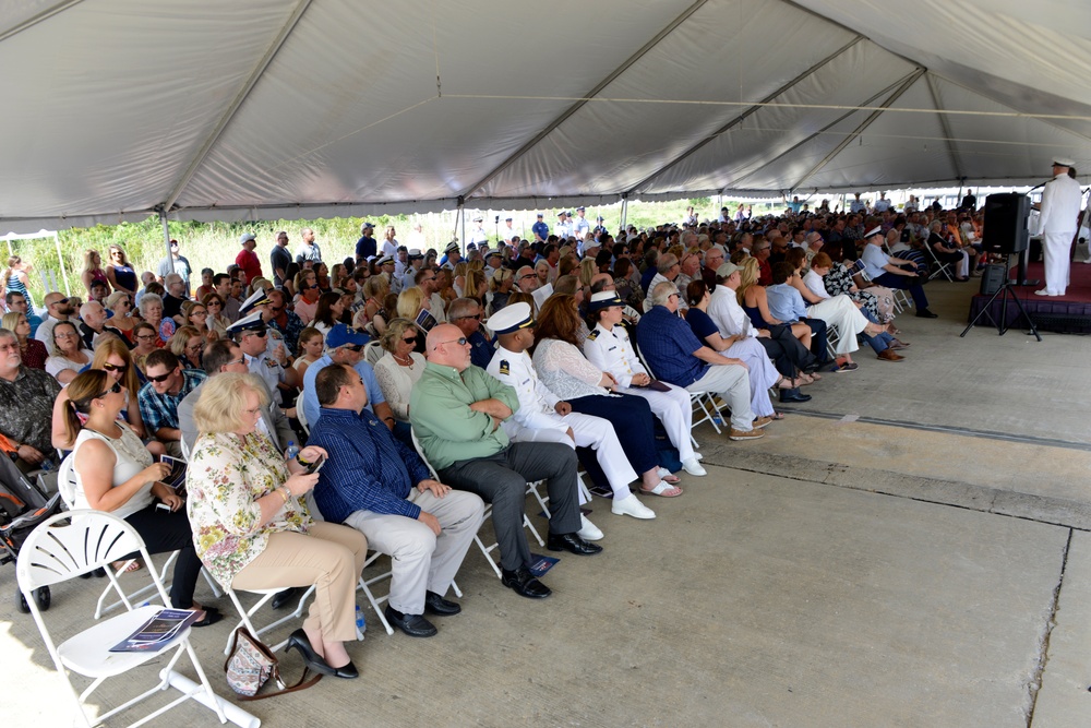 Coast Guard Cutter Benjamin Dailey Commissioning Ceremony