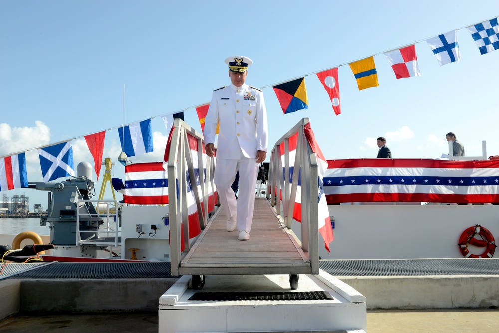 Coast Guard Cutter Benjamin Dailey Commissioning Ceremony