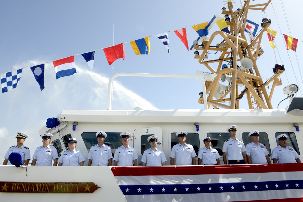 Coast Guard Cutter Benjamin Dailey Commissioning Ceremony