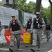 District of Columbia National Guard Airmen move to traffic control points