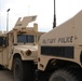 District of Columbia National Guard stage armored Humvees for Joint Task Force-Independence Day