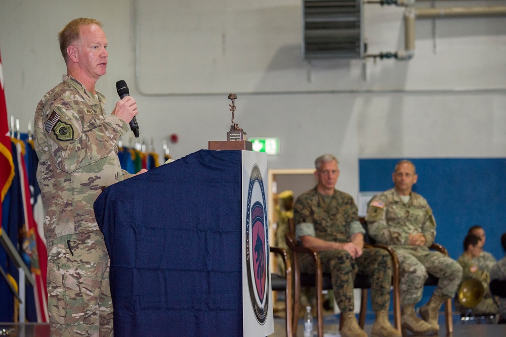 SOCAF Change of Command