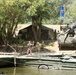US and Hungarian soldiers conduct tactical river crossing