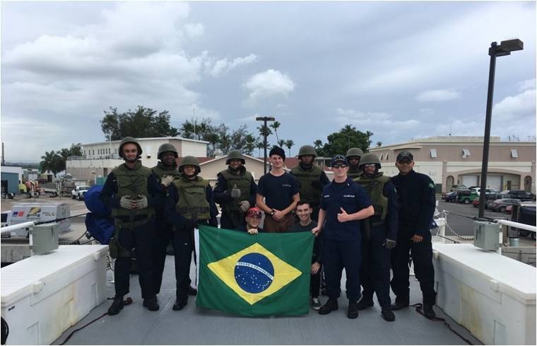 Coast Guard, Brazilian Navy conduct joint exercise in San Juan, Puerto Rico