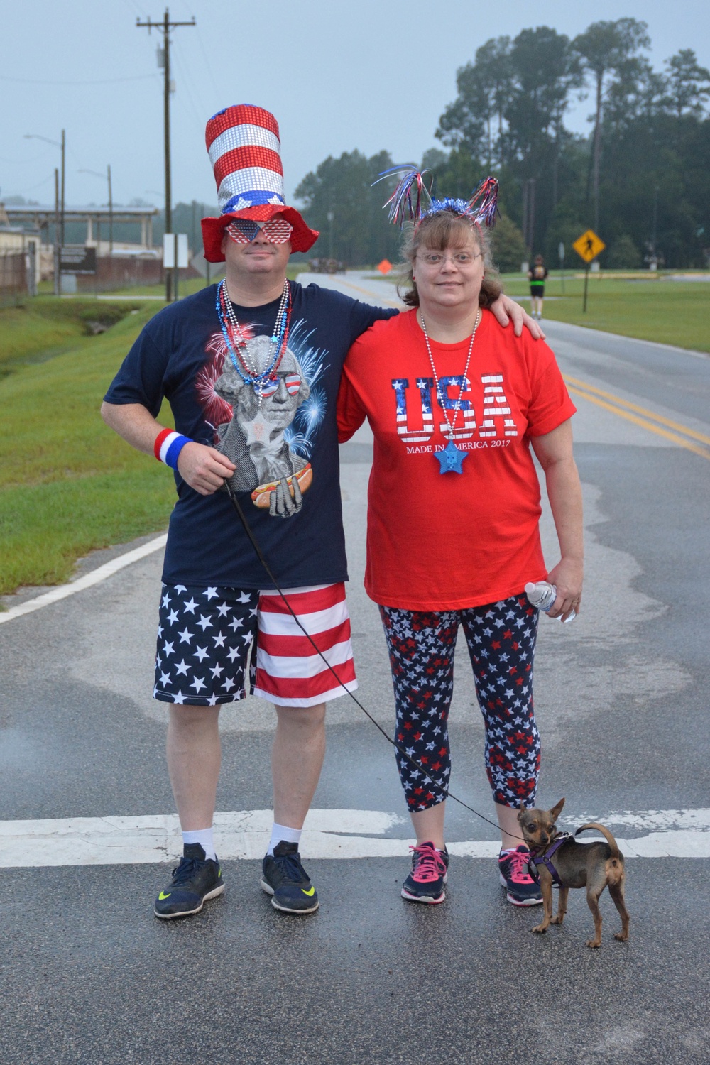STB conducts red, white and blue fun run