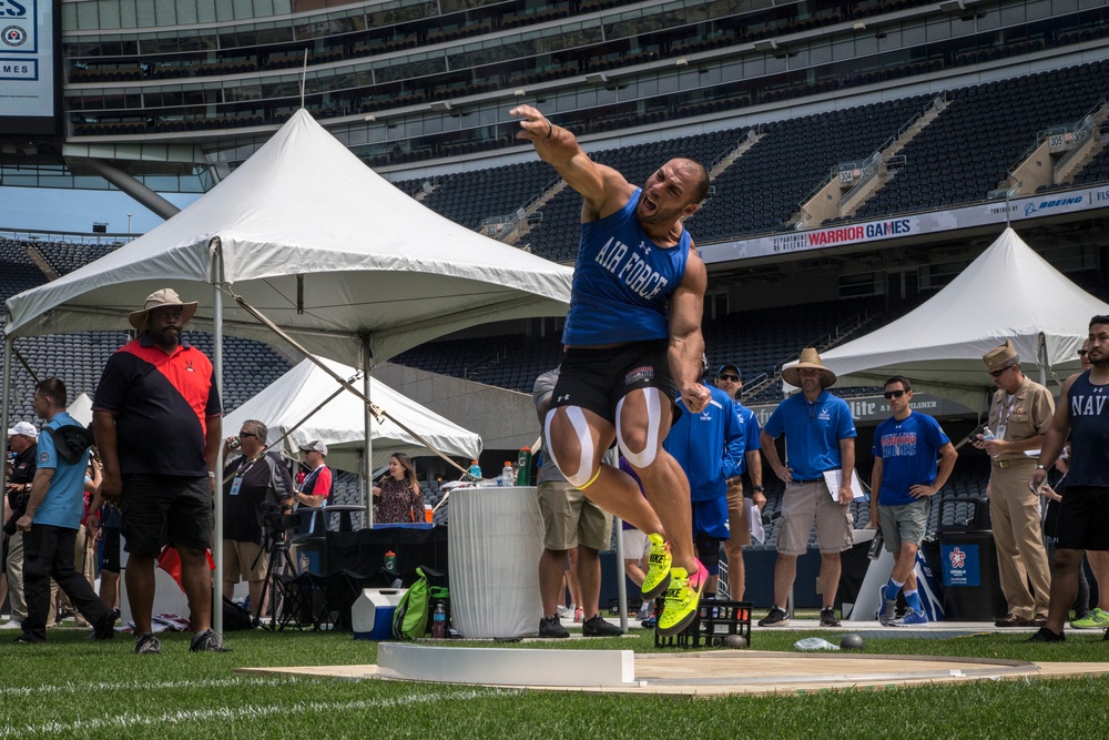 Field Event at 2017 Wounded Warrior Games