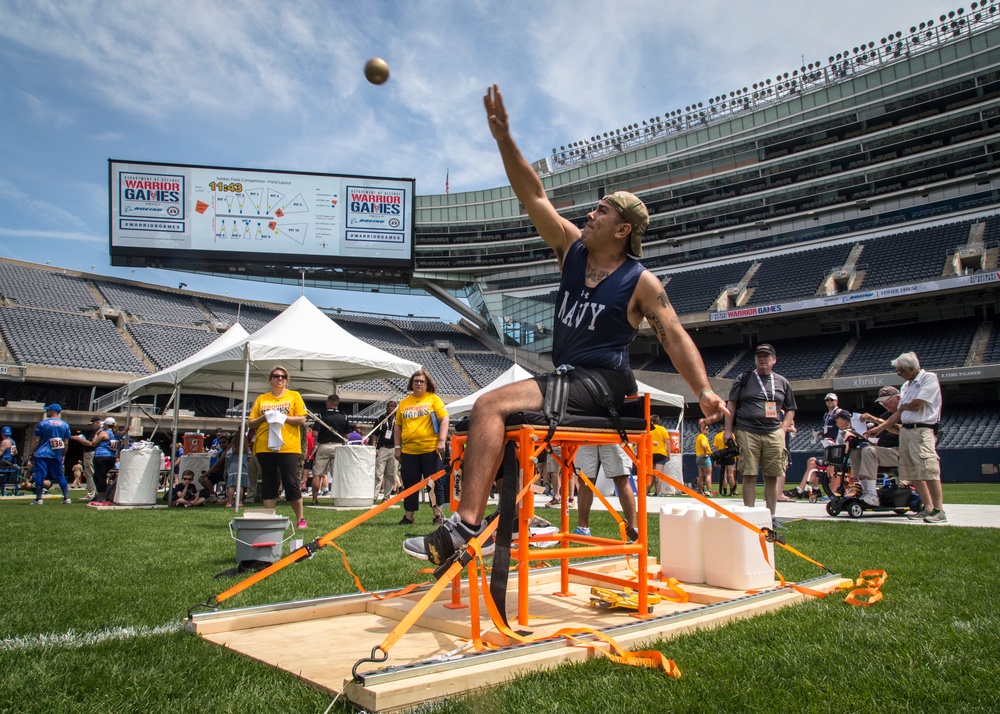 Field Events During 2017 Warrior Games