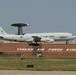 E-3 AWACS wtih Tinker Air Force Base signage