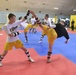 Army Guard members train for taekwondo competitions