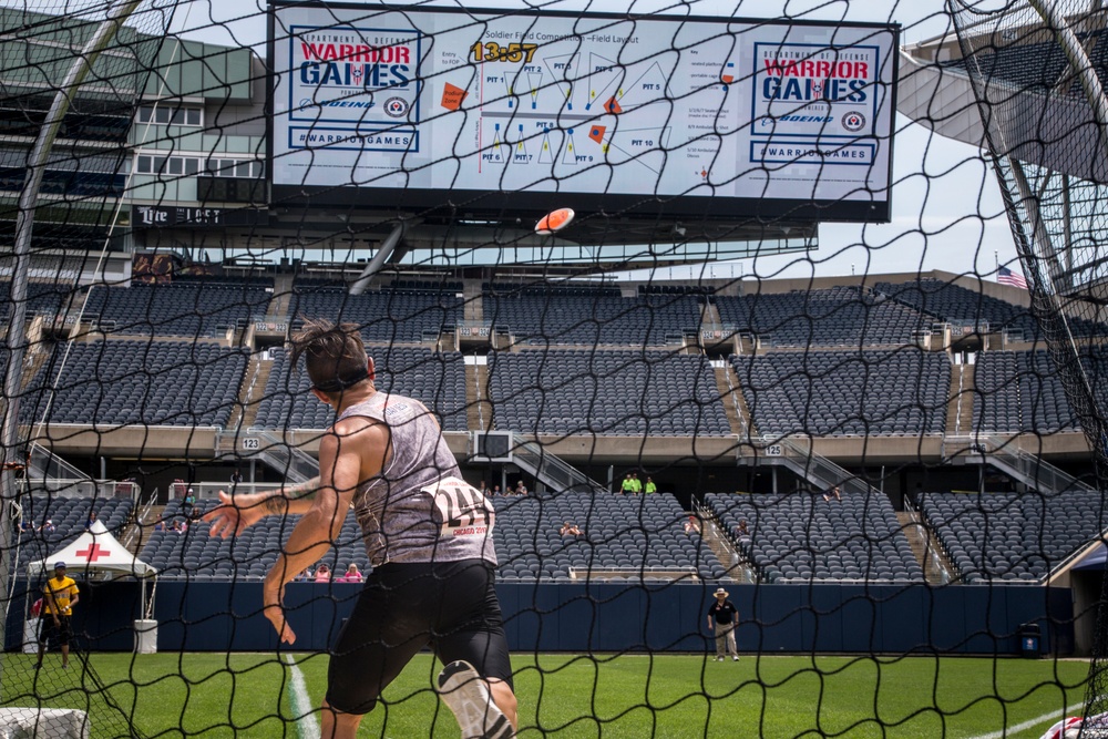 Discus Event at Warrior Games