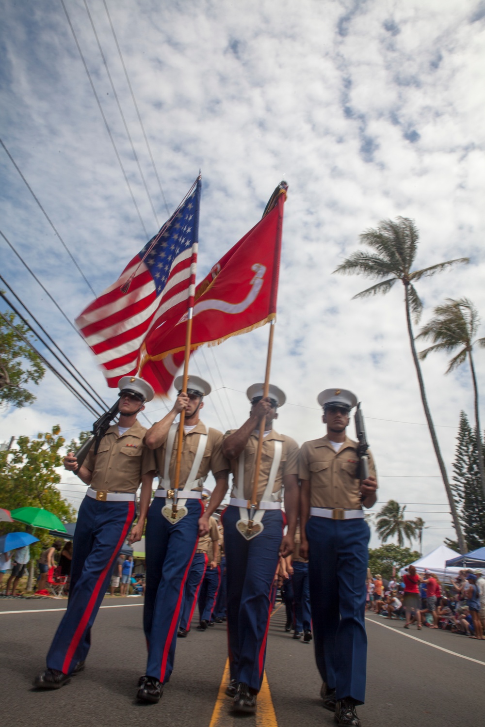 DVIDS Images The March of Freedom MCBH participates in Kailua
