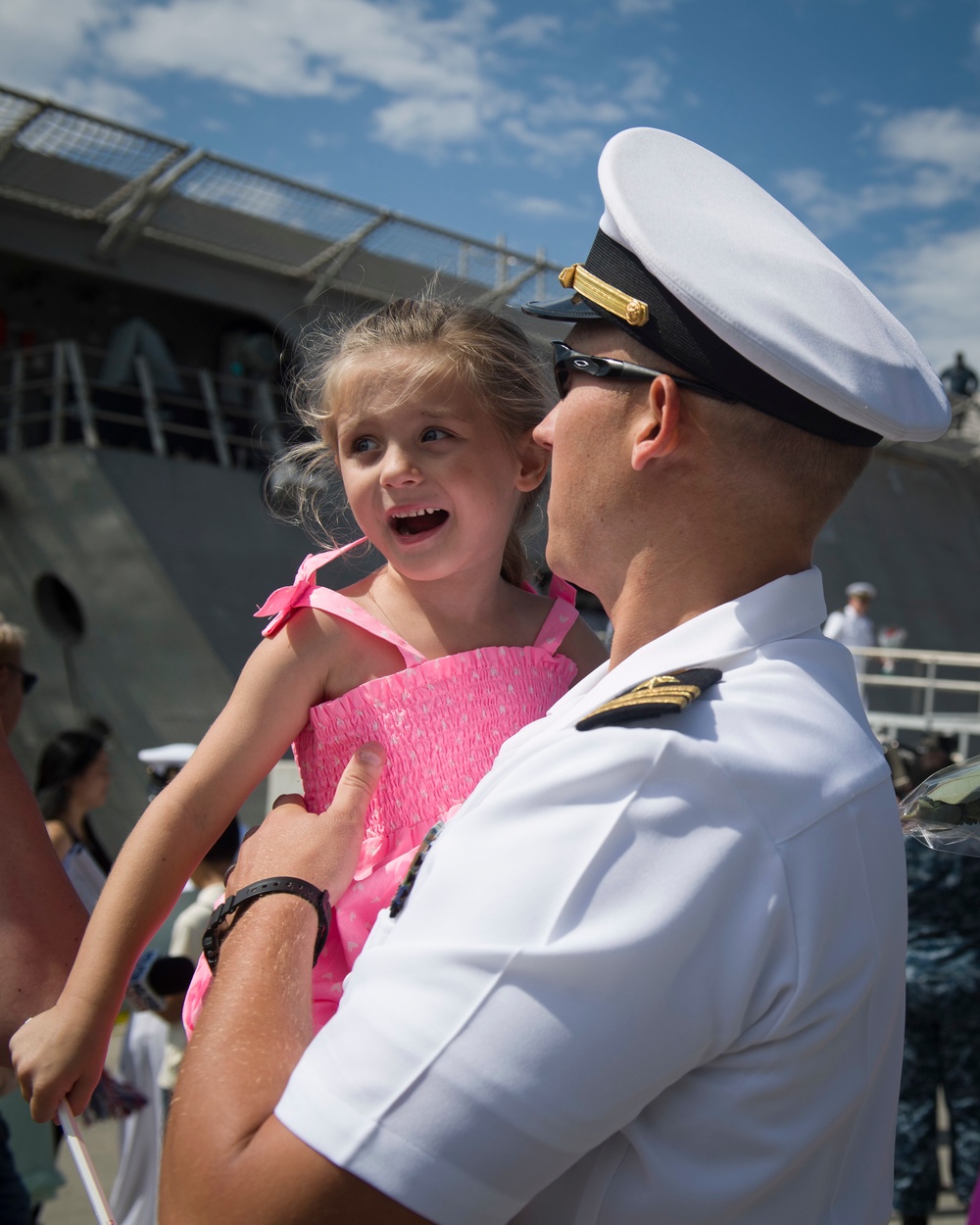 USS Gabrielle Giffords (LCS 10) homecoming