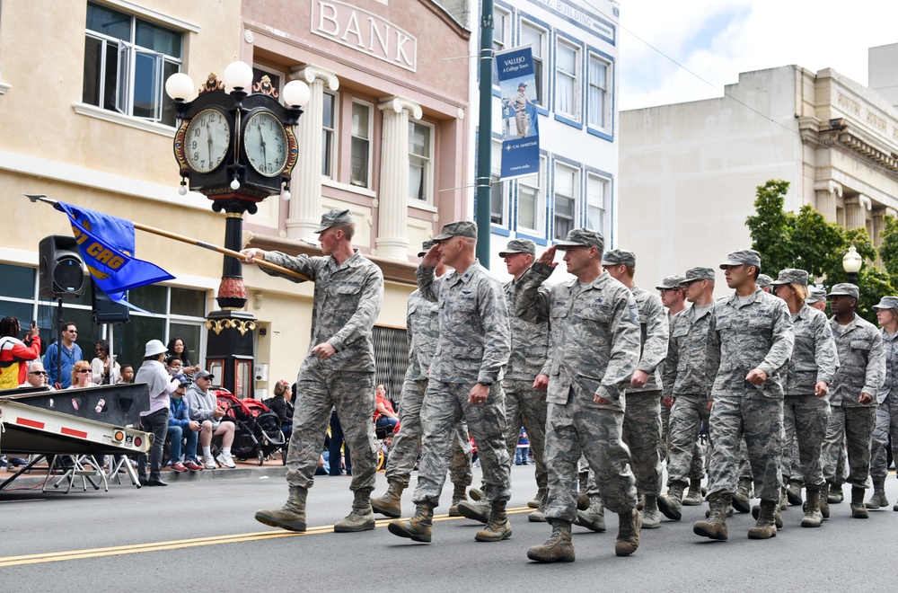Travis Airmen celebrate July 4th with Vallejo
