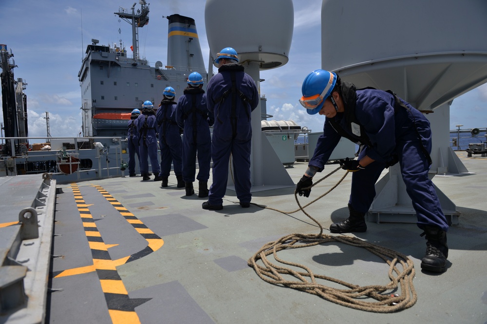 Sailors Conduct Bilateral Interaction