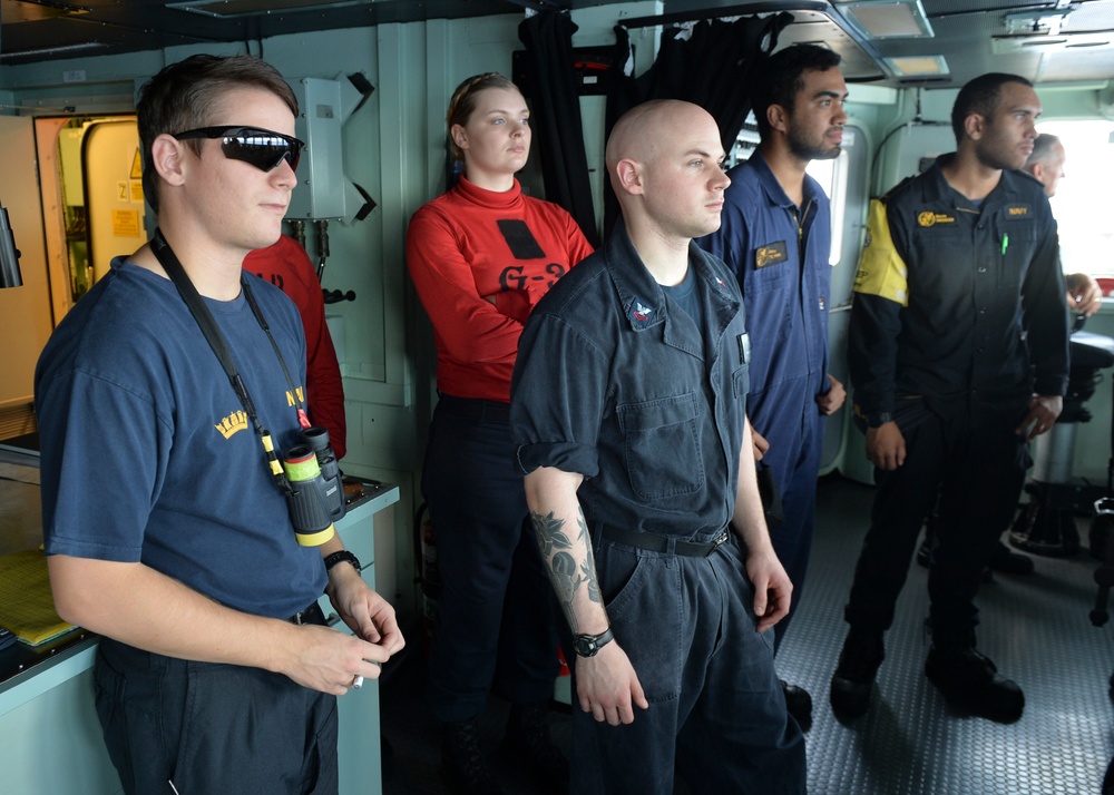 Sailors Conduct Bilateral Interaction