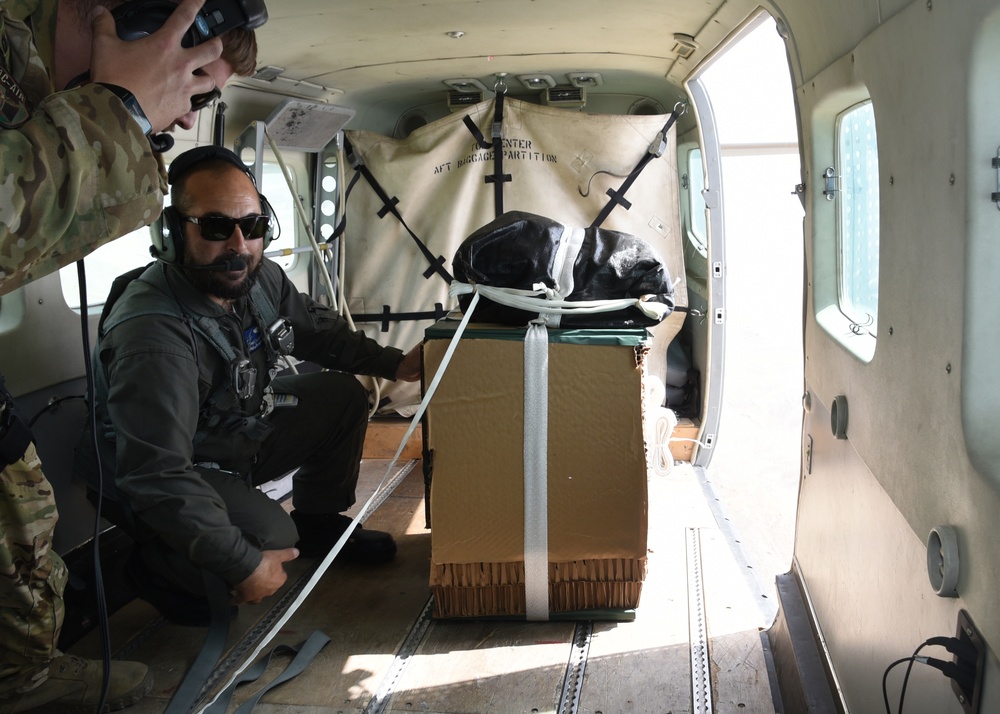 Afghan Air Force delivers first operational airdrop