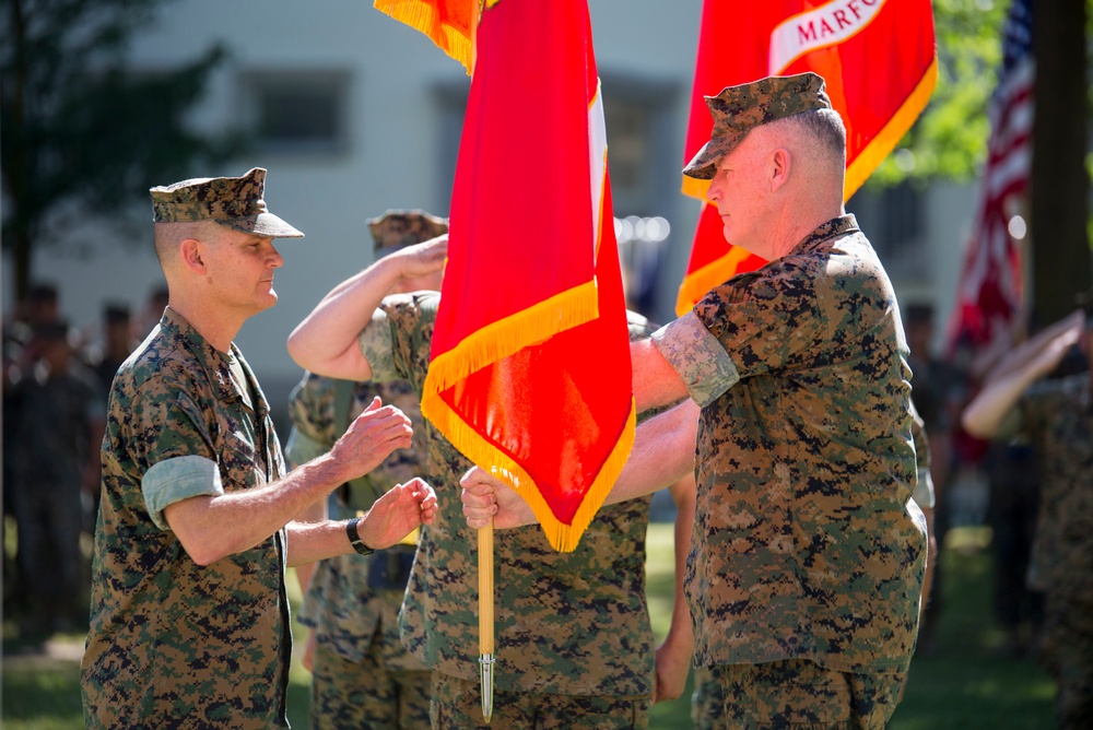 MARFOREUR/AF change of command