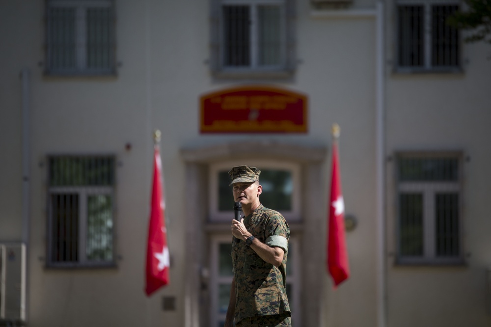 MARFOREUR/AF change of command