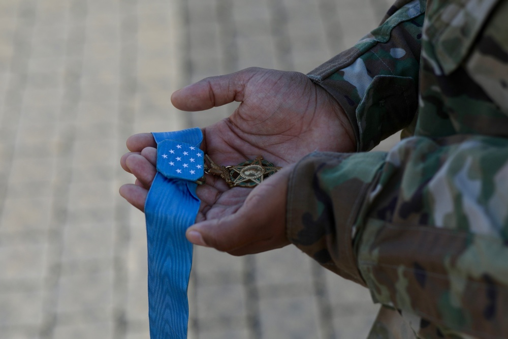 173rd Airborne Brigade Medal of Honor Walkway Dedication