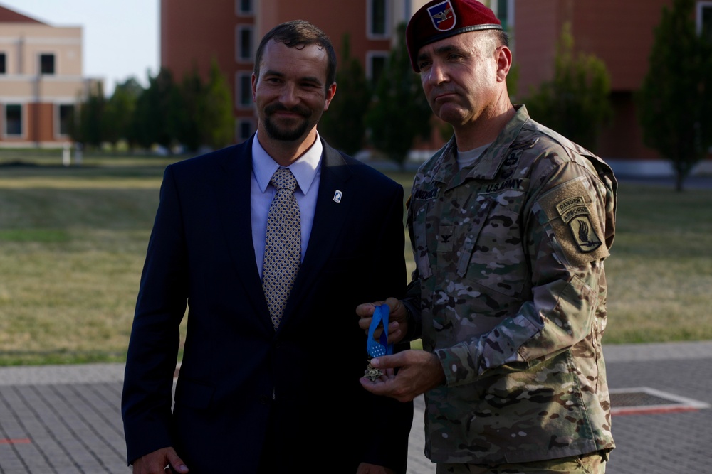 173rd Airborne Brigade Medal of Honor Walkway Dedication