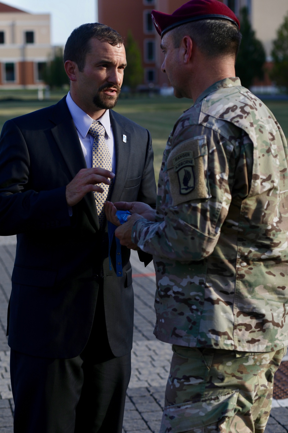 173rd Airborne Brigade Medal of Honor Walkway Dedication